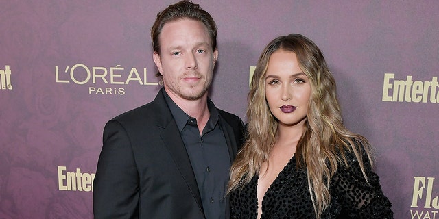 Matthew Alan and Camilla Luddington attend the 2018 Pre-Emmy Party hosted by Entertainment Weekly and L'Oreal Paris at Sunset Tower on Sept. 15, 2018 in Los Angeles. The couple married in August 2019.