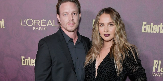Matthew Alan and Camilla Luddington attend the 2018 Pre-Emmy Party hosted by Entertainment Weekly and L'Oreal Paris at Sunset Tower on Sept. 15, 2018 in Los Angeles. The couple married in August 2019.