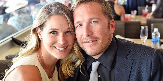 LOUISVILLE, KY - MAY 07: Morgan Miller and Bode Miller attends The 142nd Kentucky Derby at Churchill Downs on May 7, 2016 in Louisville, Kentucky. (Photo by Stephen J. Cohen/WireImage)