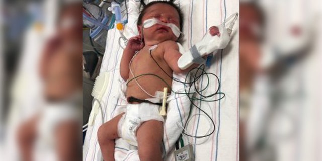 Police in Montgomery County, Maryland, announced the discovery on Friday of a newborn baby who had been abandoned in a wooded area only hours after his birth. 