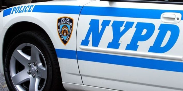 A New York Police Department car.