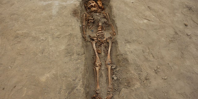 The site at Huanchaco was once part of the Chimu civilization, which was conquered by the Inca in the 15th century. (Luis Puell/Programa Arqueologico Huanchaco)