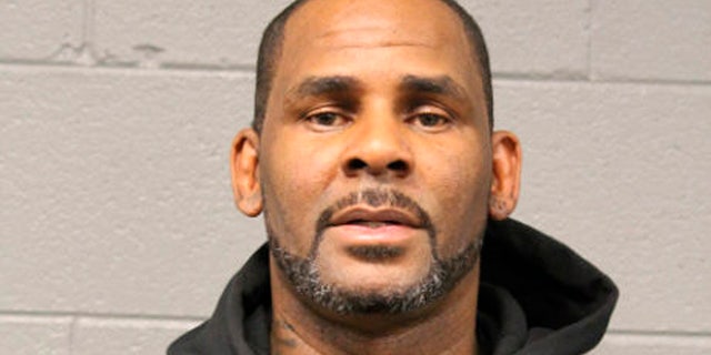 R. Kelly is photographed during booking at a police station in Chicago, Ill.,Â Feb. 22, 2019. (Chicago Police Dept. via AP)