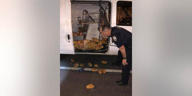 The Redding Officers located the vehicle about 200 miles north of where it had been stolen.