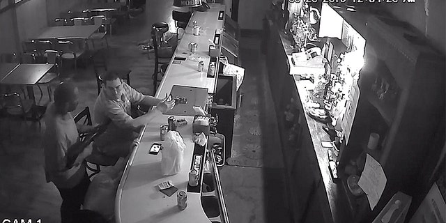 Kevin Moore was charged Friday in connection with the robbery at Behrmann's Tavern.