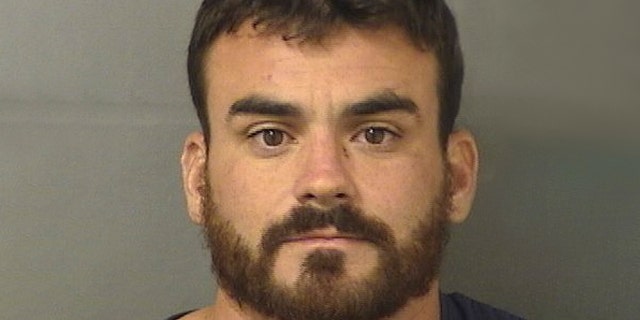 Mugshot for Timothy Miller, 26, charged with kidnapping 12-year-old boy in Florida.