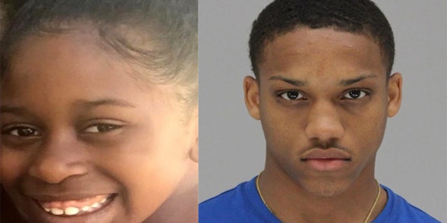 Tyrese Simmons, 19, turned himself in on Thursday and is facing capital murder charges in the shooting death of 9-year-old Brandoniya Bennett in Dallas.