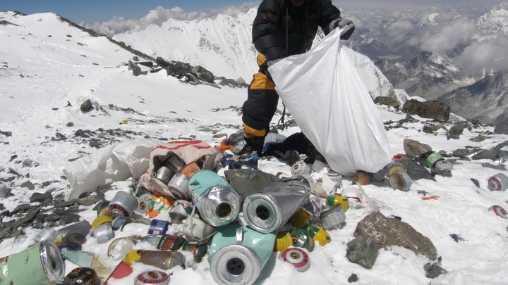 Staggering amount of human waste found on Mount Everest's slopes
