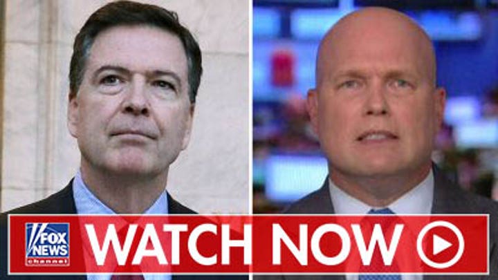 Matthew Whitaker on potential IG report on James Comey