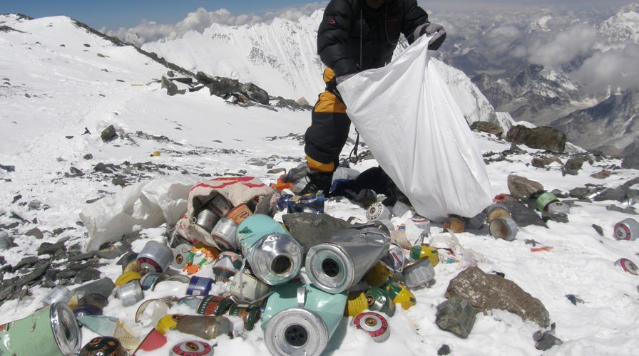 Staggering amount of human waste found on Mount Everest's slopes