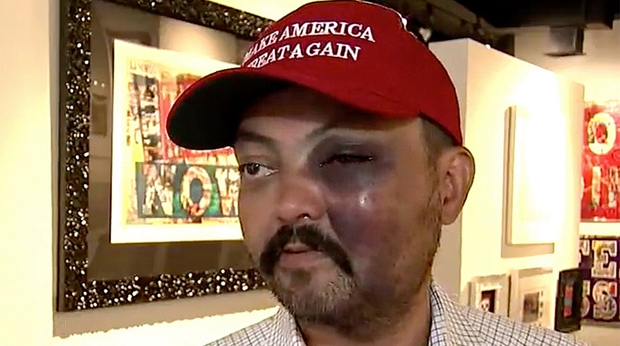 Man says he was attacked for wearing 'Make America Great Again' hat