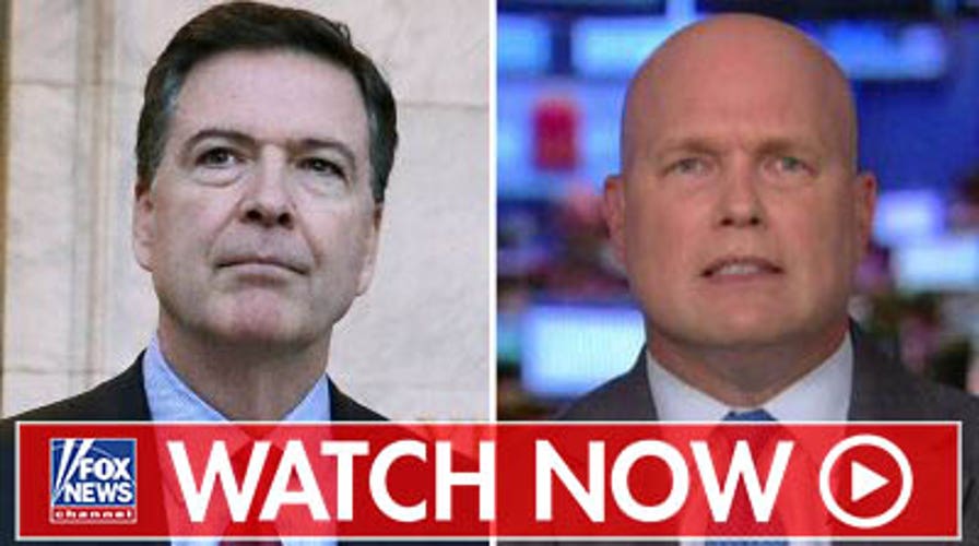 Matthew Whitaker on potential IG report on James Comey