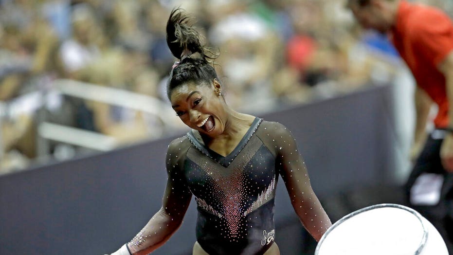 Simone Biles Makes History Again With Floor Routine Wins 6th Us