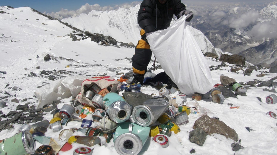 Mount Everest Gets Plastics Ban As Officials Battle Garbage Pileup On The Famous Peak Report Fox News