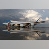 Air Force One sits on the tarmac at Andrews Air Force Base in Maryland after President Trump returned from a trip to Louisville, Aug. 21, 2019, 