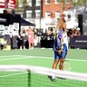 Serena Williams participates in Nike's "Queens of the Future" event on August 20, 2019, where athletes took the streets of New York City to inspire girls everywhere to chase their dreams. 