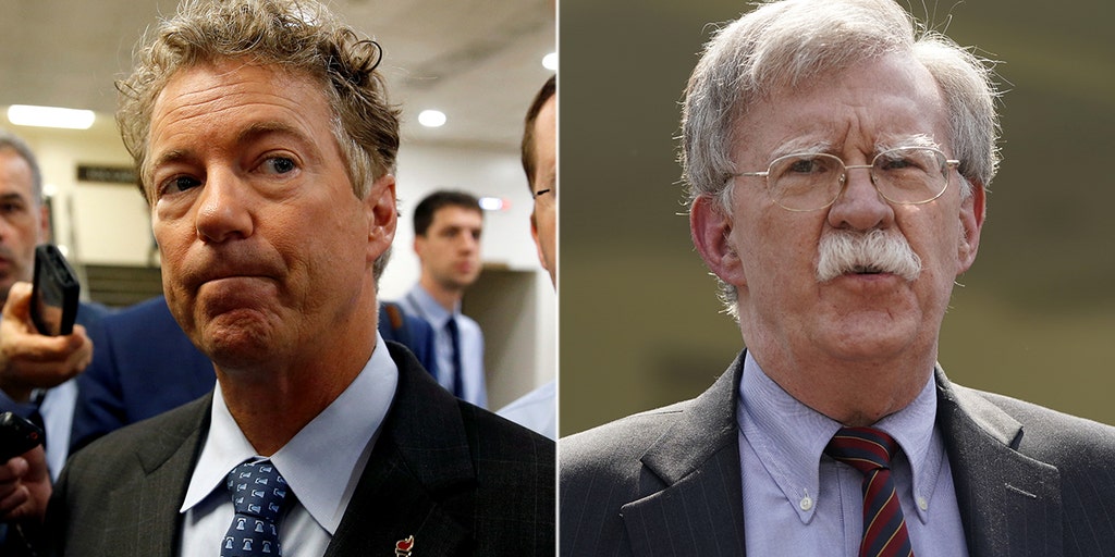 Rand Paul celebrates Bolton's departure: 'Chances of a war worldwide go greatly down'