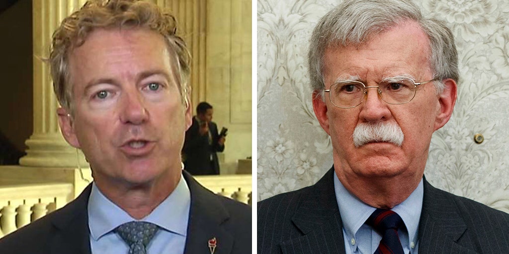 Rand Paul slams John Bolton for 'naive point of view for the world'