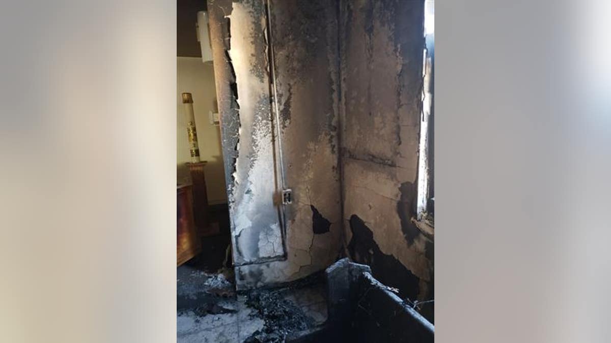 Three Catholic churches in El Paso were burned by incendiary devices earlier this year. 