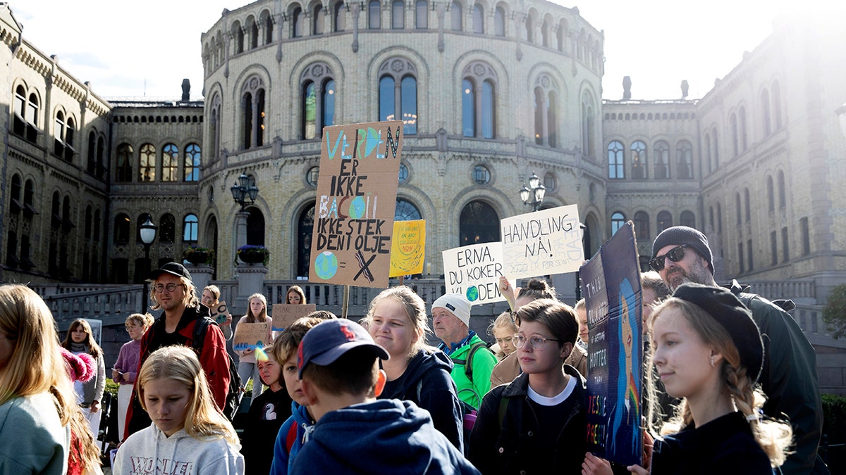 European climate change activists