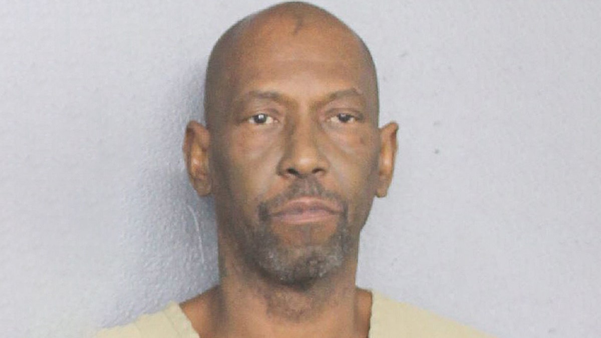Curtis Miller, 54, was charged second-degree attempted murder after he was caught on surveillance video allegedly using a samurai sword to fight over a wheelbarrow in Oakland Park, Fla., in July.