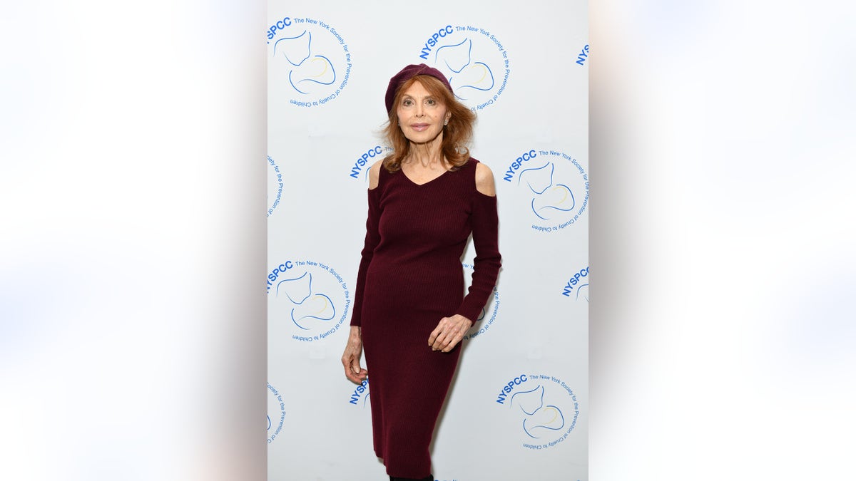 Tina Louise attending The New York Society for the Prevention of Cruelty to Children's 2018 Spring Luncheon at The Pierre Hotel in April 2018, in New York City.