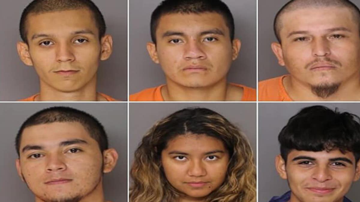 Federal officials say several of those charged in the fatal stabbing of a Maryland man are tied to the MS-13 gang and in the country illegally.
