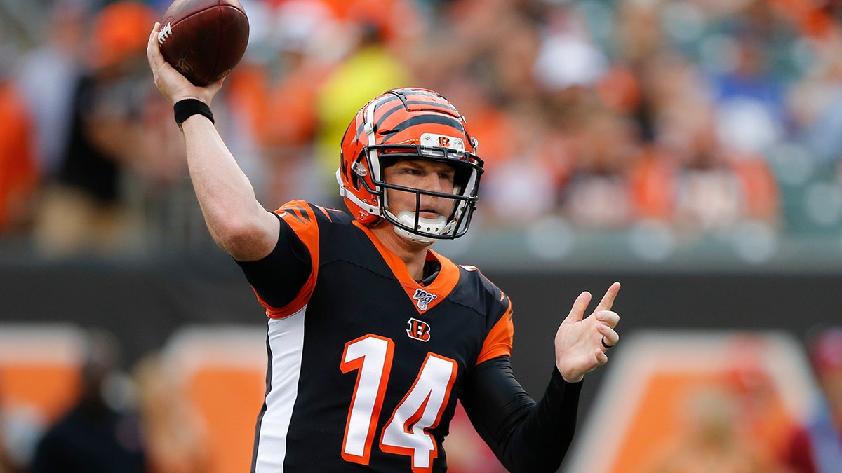 Will Andy Dalton want to be a backup? (AP Photo/Gary Landers)