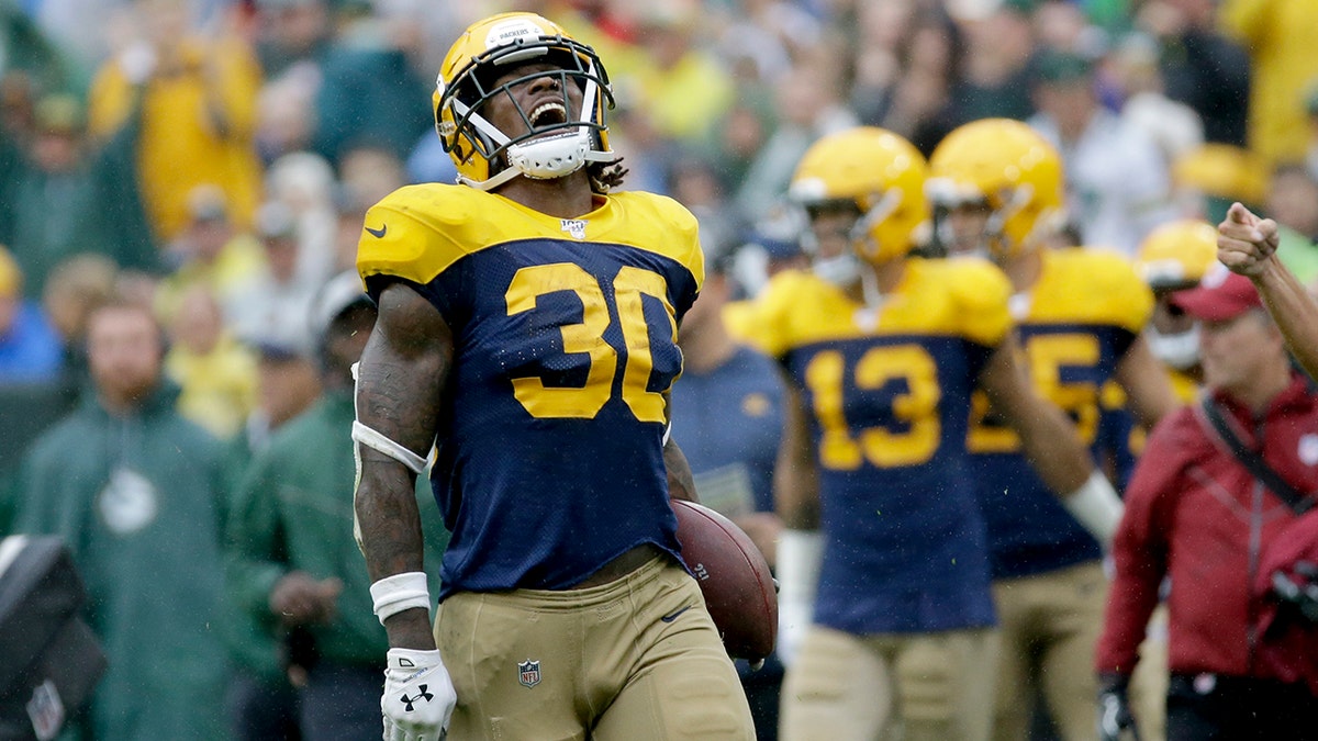 Packers running back Jamaal Williams driven to prove doubters wrong