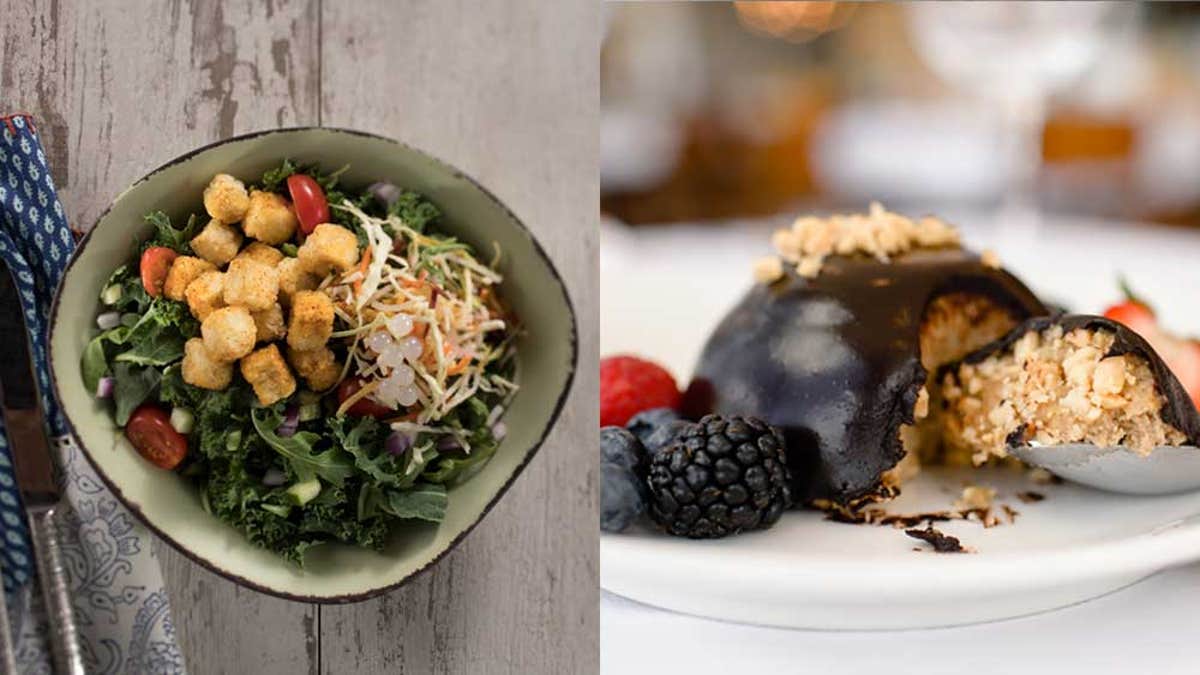 Options will include both savory and sweet offerings, Disney Parks confirmed. A new icon signifying which dishes are plant-based will be added to menus, as well.
