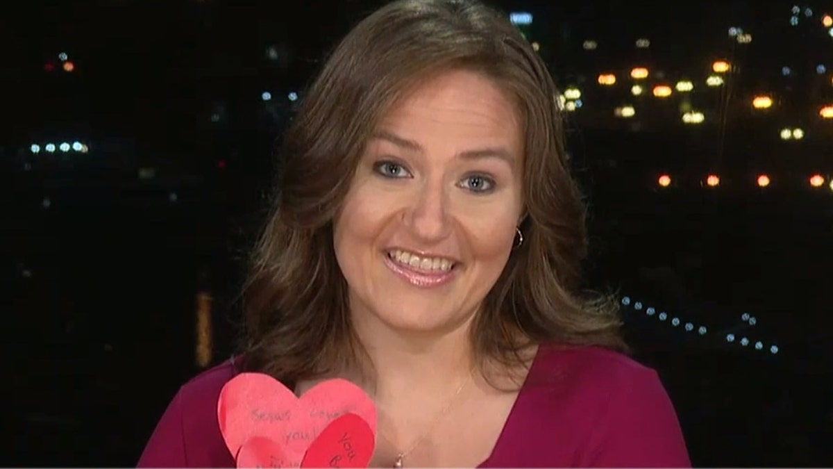 Polly Anna Olsen, a paralegal student at Northeast Wisconsin Technical College, sued her school because of a policy that stopped her from handing out Valentine's Day cards on campus. (Fox & Friends)