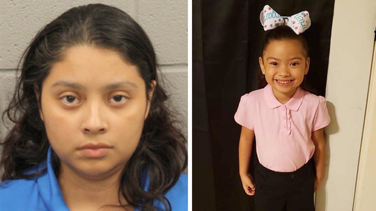 The mother of a 5-year-old girl whose body was found in a Houston apartment closet was charged Tuesday with evidence tampering, police said. (Harris County Jail – Facebook)