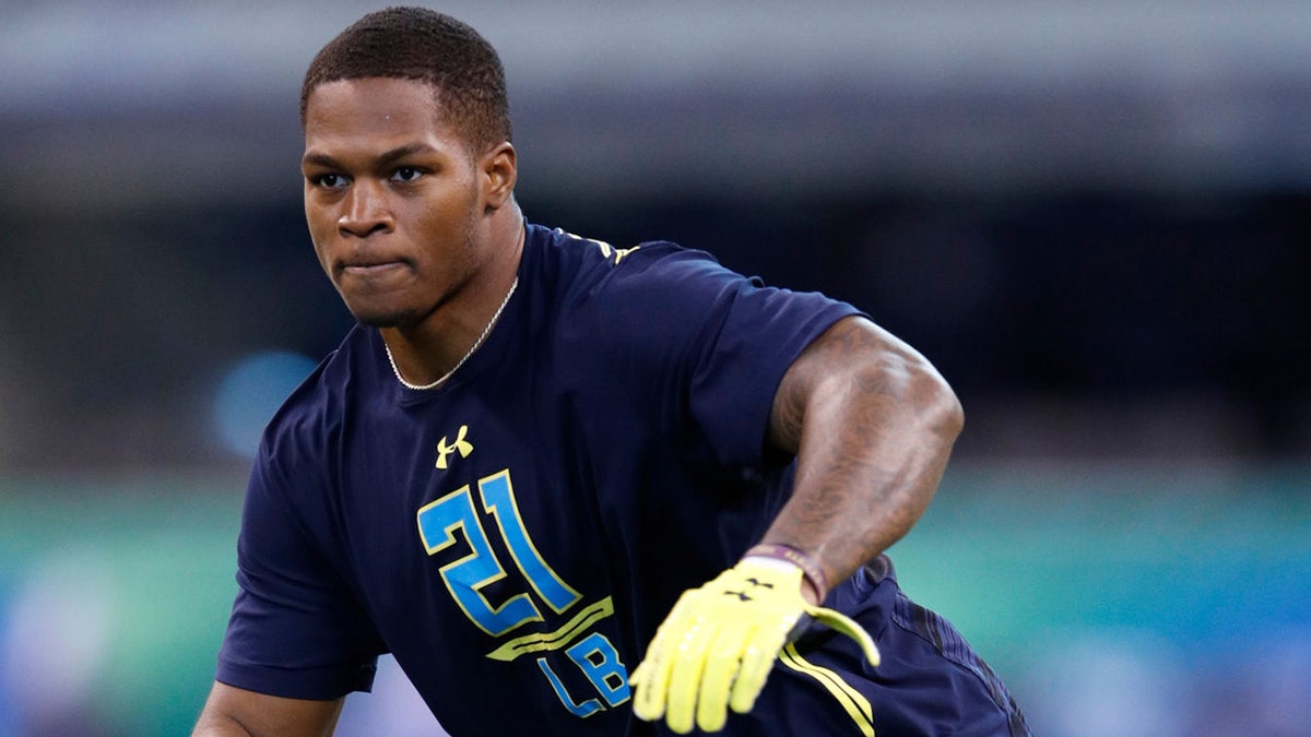 Dolphins linebacker Raekwon McMillan ready for contact after being