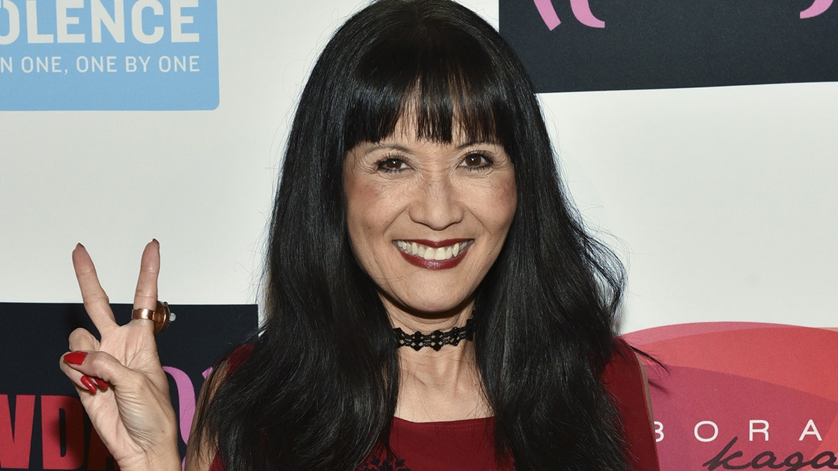 Suzanne Whang attends the 20th Anniversary of V-Day at The Broad Stage on February 17, 2018 in Santa Monica, California.