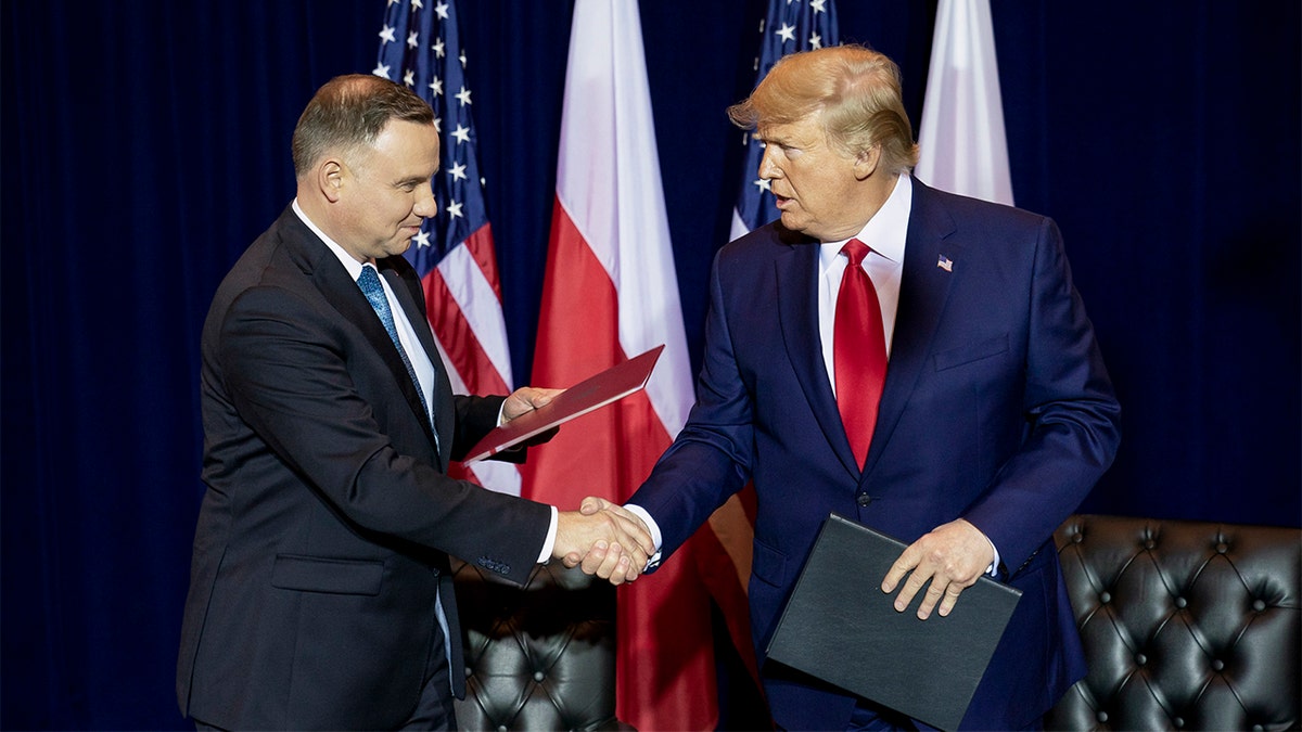 Trump, Duda Sign Agreement To Send 1,000 More US Troops To Poland | Fox ...