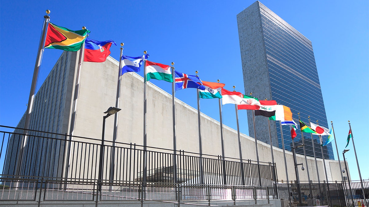 New, York, NY, USA - September 24, 2016 - United Nations Headquarters: United Nations Headquarters in New York City: The United Nations General Assembly opens.