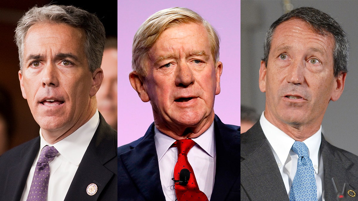 Former Rep. Joe Walsh of Illinois, former Massachusetts Gov. Bill Weld and former South Carolina governor Mark Sanford have been invited to participate in a debate Sept. 24 (Getty)