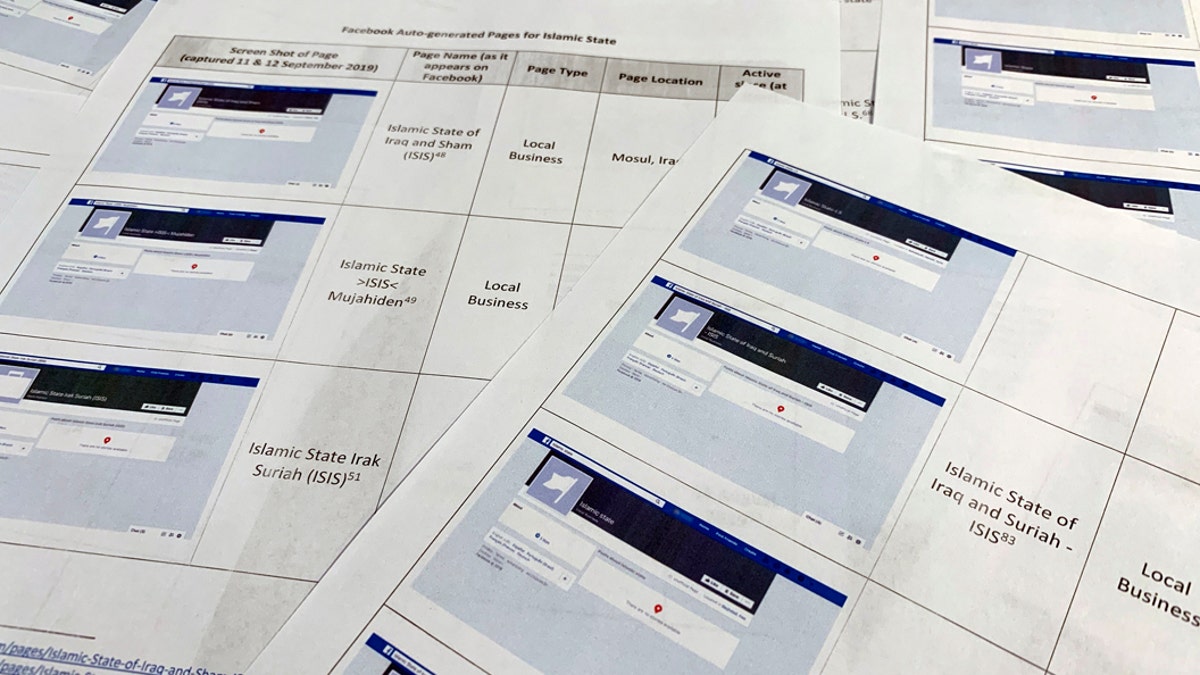 Pages from a confidential whistleblower's report obtained by The Associated Press, are photographed in Washington, on Tuesday, Sept. 17, 2019. (AP Photo/Jon Elswick)