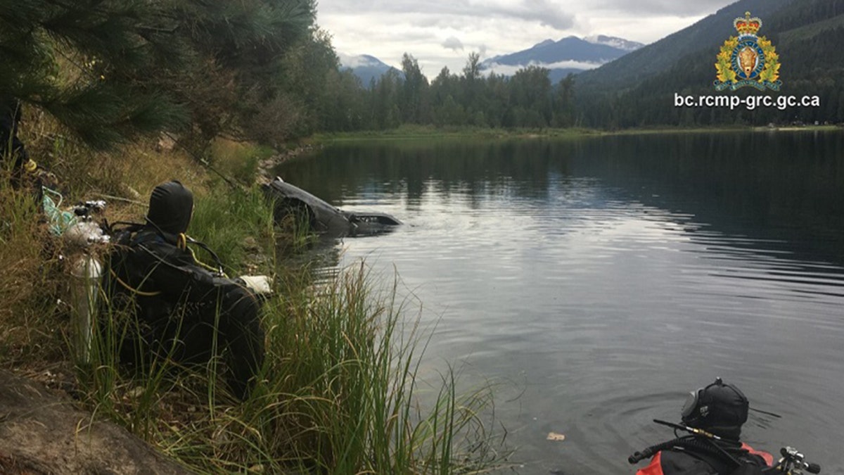 An RCMP Underwater Recovery Team returned to the lake and recovered an older model Honda Accord, with the body of an adult woman inside, police said.