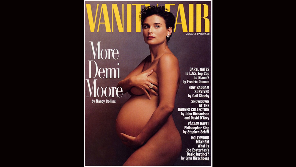 Old Demi Moore - Demi Moore's nude pregnancy photo was meant to be private | Fox News