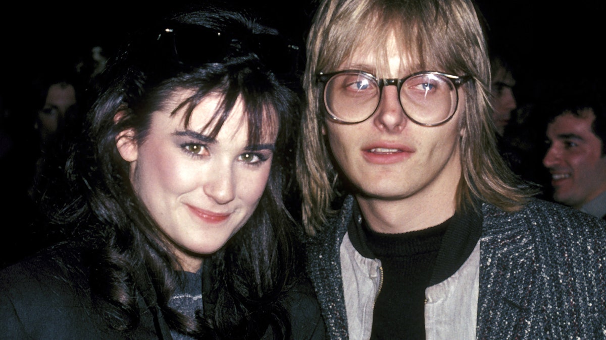 Demi Moore and Freddy Moore during "Fridays" Wrap Party at ABC Studios in Los Angeles.