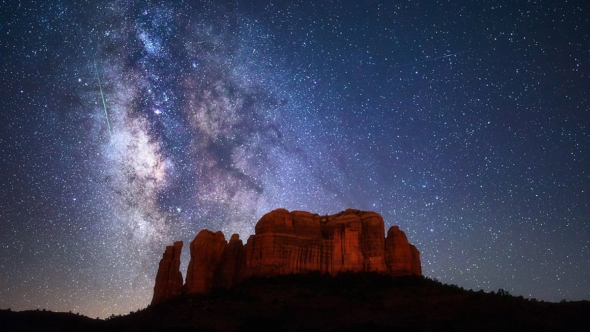 The starry night skies of Sedona, Ariz. are popular for those looking for UFOs.