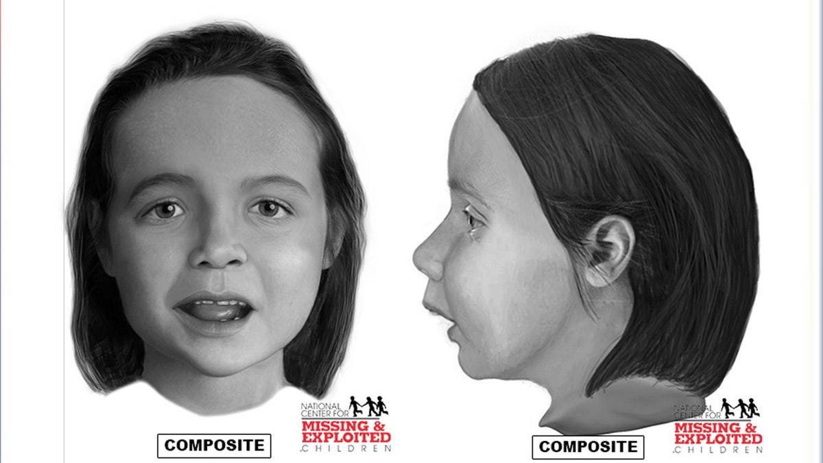 Forensic artists at the National Center for Missing and Exploited Children created a facial reconstruction image of the girl whose remains were found in a suitcase in Texas using a CT scan of her skull to help identify her.