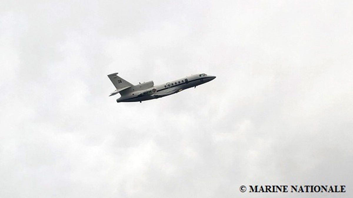 The French Navy has deployed a Falcon 50 aircraft to assist in search efforts.