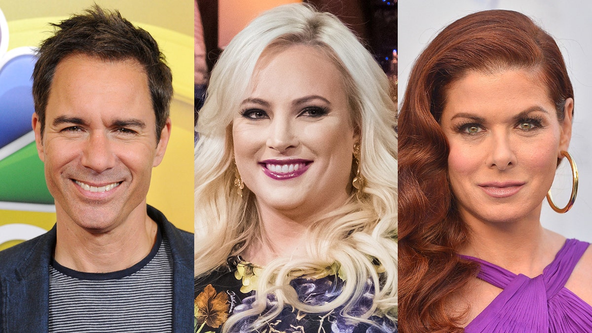 Meghan McCain condemned NBC's “Will &amp; Grace” stars Debra Messing and Eric McCormack.