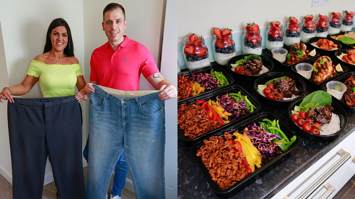 Clark took up extreme meal prepping in 2004 after wanting to make a change.