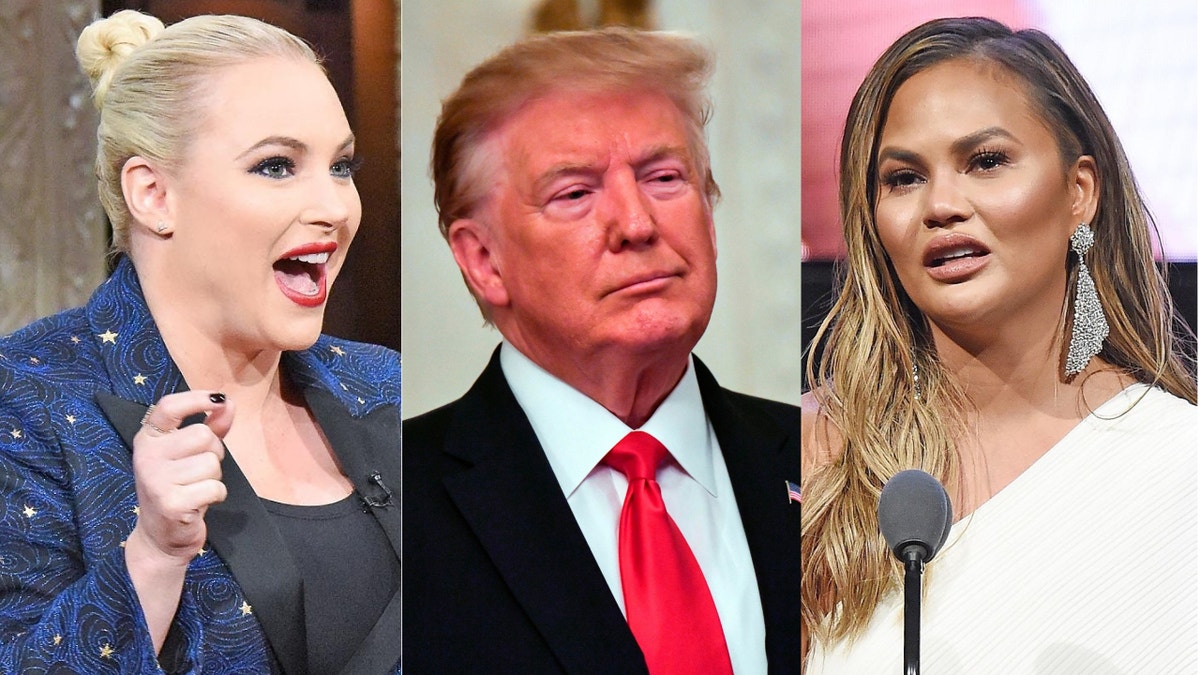 Meghan McCain defended Chrissy Teigen after President Trump said the model had a 