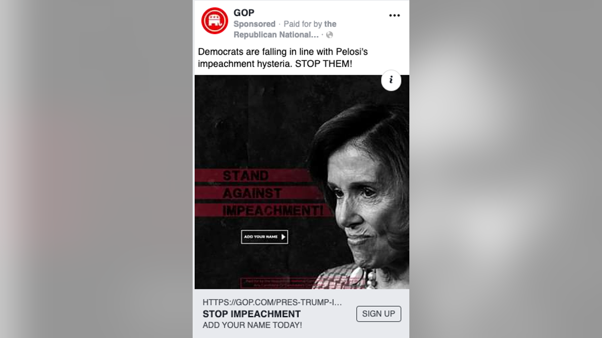 The RNC dedicated $2 million to an ad buy across television and digital platforms.