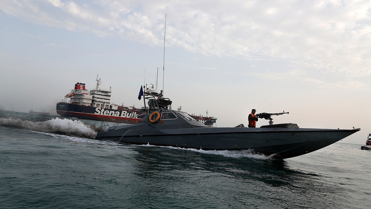 The captain of the Iran-held Stena Impero has been asked to let seven of the ship's 23 crew members return to their country. (Hasan Shirvani/Mizan News Agency via AP, File)