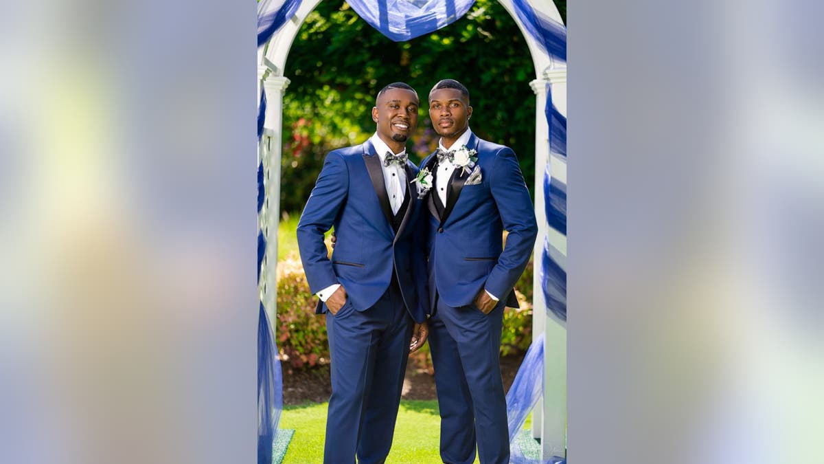 The pair, who have been together for six years, hatched the flash mob dance plan as a way to get the crowd going at the reception.